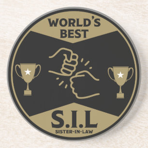 World's Best Sister-In-law Coaster