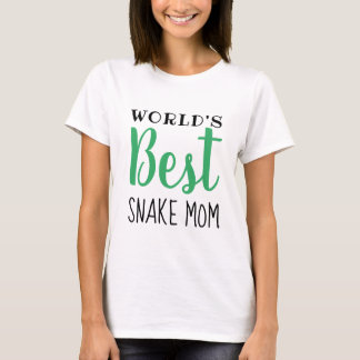 World's Best Snake Mum - Customisable T-Shirt