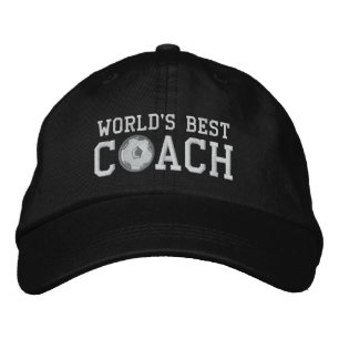 Worlds Best Soccer Coach Cap