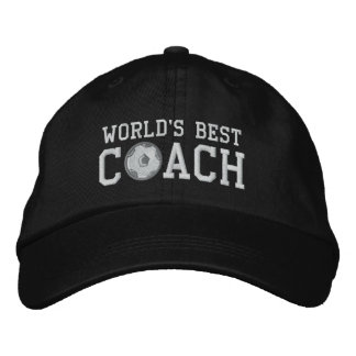 Worlds Best Soccer Coach Cap