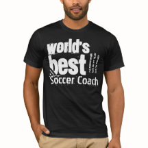 World's Best Soccer Coach Letters Custom Name