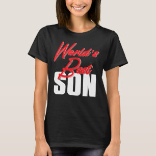 Worlds Best Son Brother Papa Father Dad Daddy Moth T-Shirt