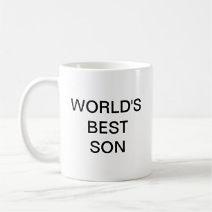 World's best son coffee mug