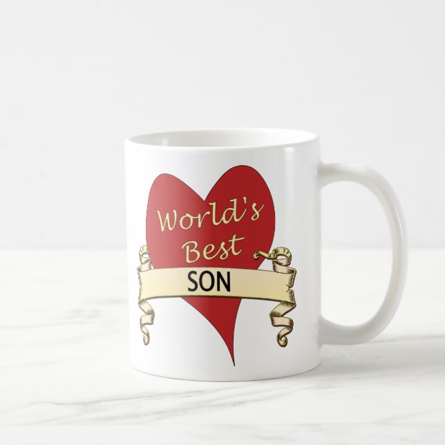 World's Best Son Coffee Mug (Right)