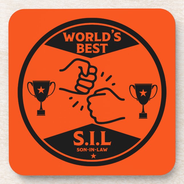 World's Best Son-In-Law Coaster (Front)