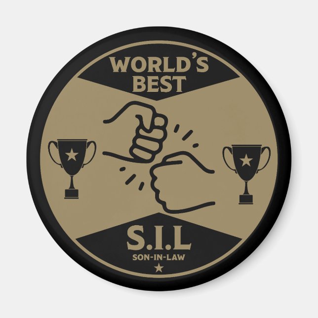 World's Best Son-In-Law Magnet (Front)