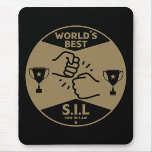 World's Best Son-In-Law Mouse Mat