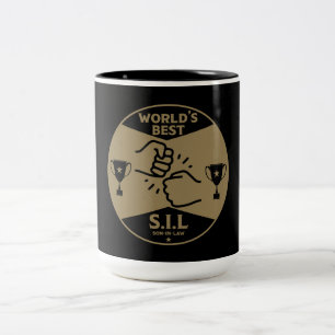 World's Best Son-In-Law Two-Tone Coffee Mug