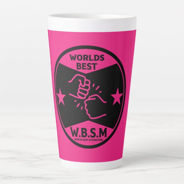 WORLDS BEST STEP MOTHER LATTE MUG (Front)
