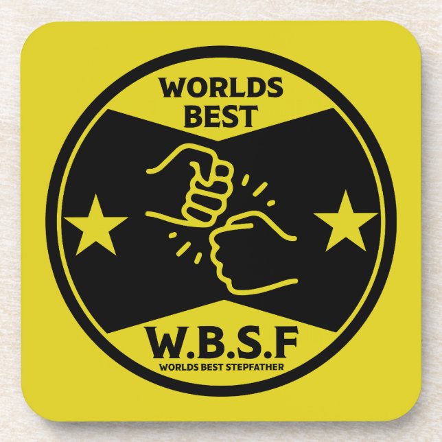 WORLDS BEST STEPFATHER COASTER (Front)