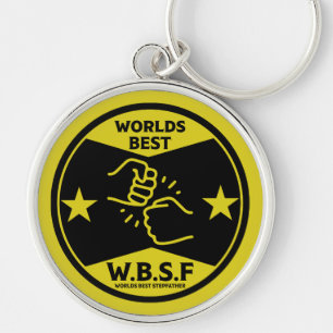 WORLDS BEST STEPFATHER KEY RING