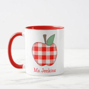 World's Best Teacher Apple Mug