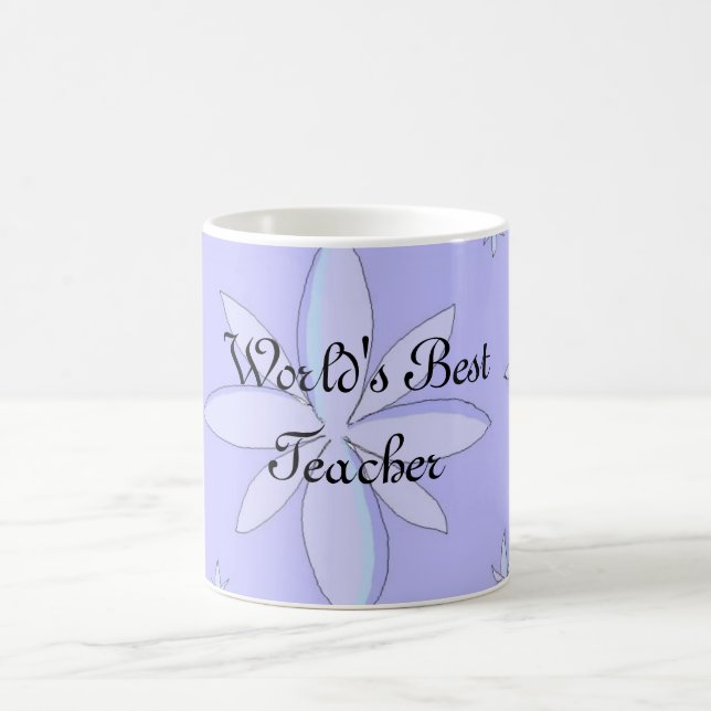 World's Best Teacher Coffee Mug (Center)