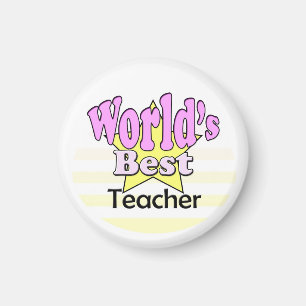 World's Best Teacher (Female) Magnet