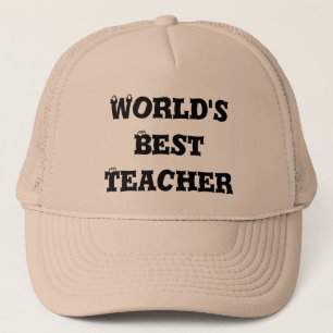 World's best teacher hat