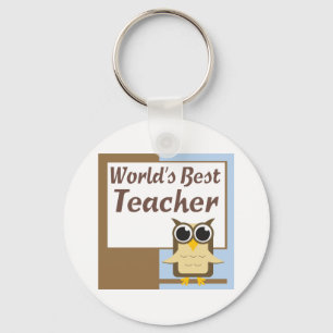Worlds Best Teacher Key Ring