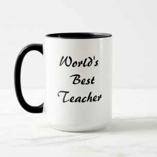 World's Best Teacher Mug