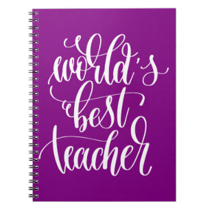 World's Best Teacher Notebook