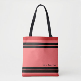 World's Best Teacher | Teacher Gift | Crayon Tote