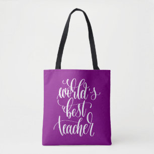World's Best Teacher Tote Bag