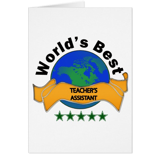 World's Best Teacher's Assistant (Front)