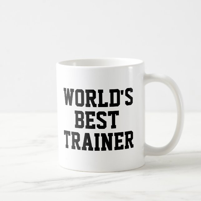 World's Best Trainer Mug (Right)