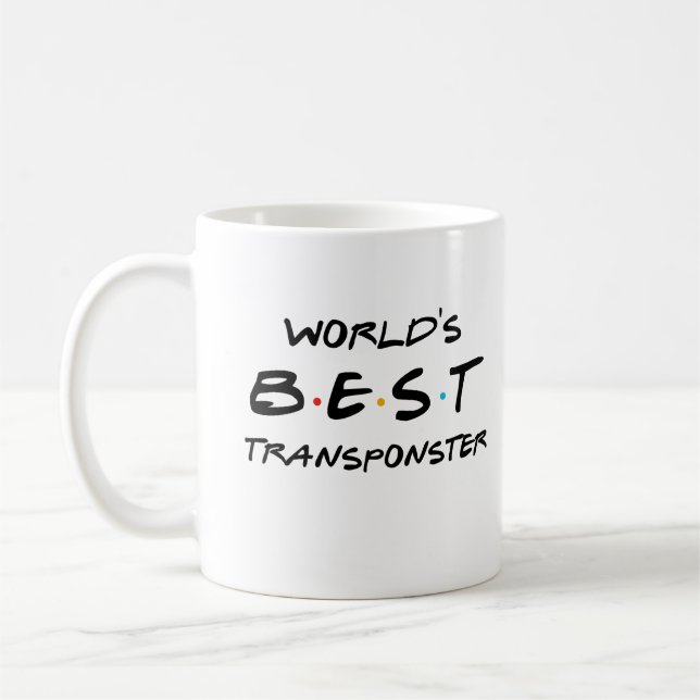 World's Best Transponster Coffee Mug (Left)