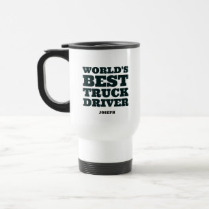 World's Best Truck Driver Personalised Travel Mug