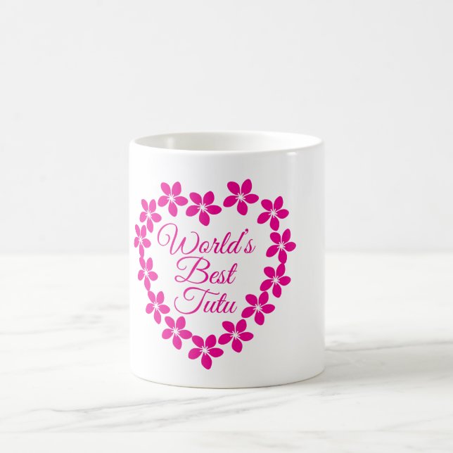 World's Best Tutu Coffee Mug (Center)