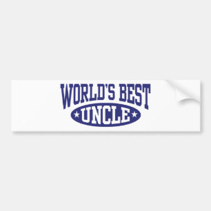 World's Best Uncle Bumper Sticker