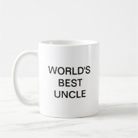 World's best uncle Coffee Mug