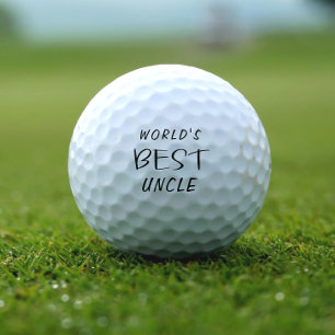 World's Best Uncle Golf Balls