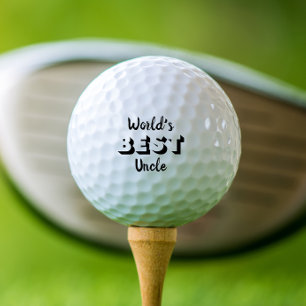 World's Best Uncle Golf Balls