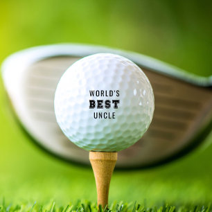 World's Best Uncle Golf Balls