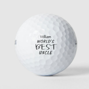 World's Best Uncle Golf Balls