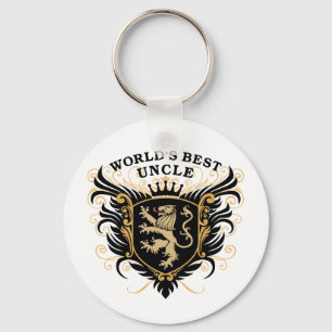World's Best Uncle Key Ring
