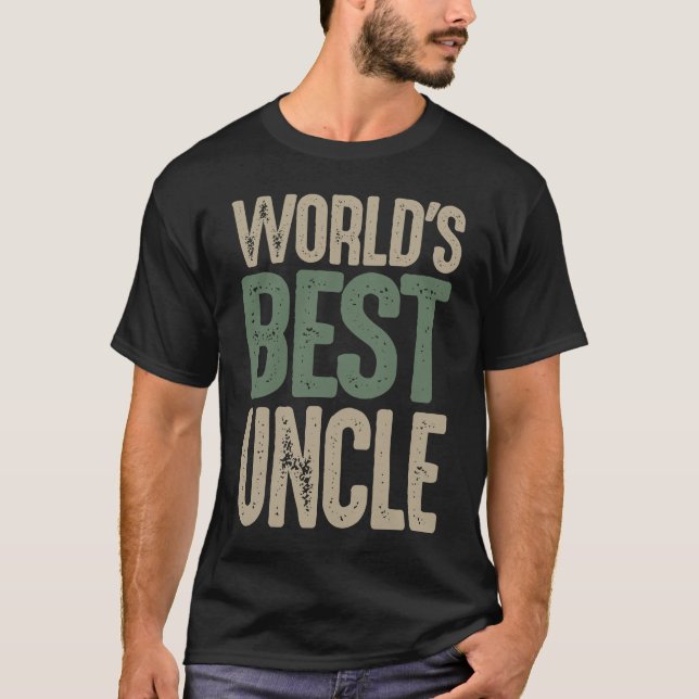 World's Best Uncle T-Shirt (Front)