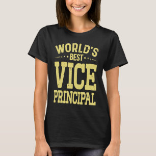 World's Best Vice Principal Job Title Vice Princi T-Shirt