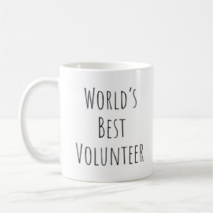 World's Best Volunteer Coffee Mug