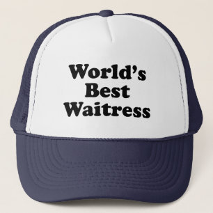 World's Best Waitress Trucker Hat