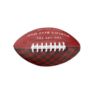 World's Best Wallace Scottish Tartan Plaid American Football