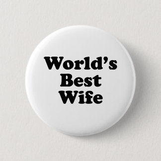 World's Best Wife 6 Cm Round Badge
