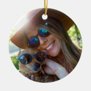 Worlds Best Wife Definition Photo Christmas Ceramic Tree Decoration