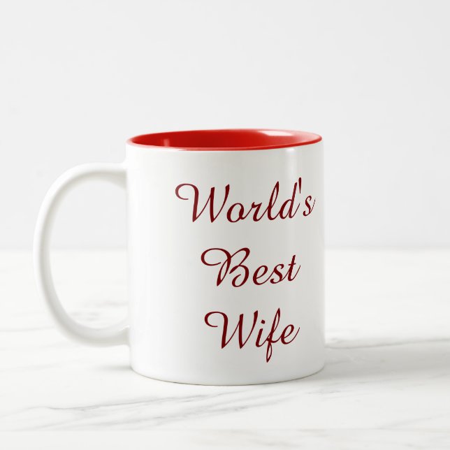 World's Best Wife Mug (Left)