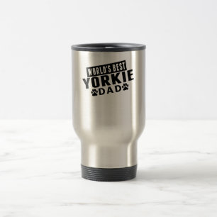 World's Best Yorkie Dad Travel Mug