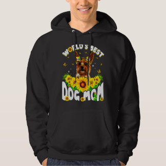 World's Best Yorkshire Terrier Dog Mum  Mother's D Hoodie