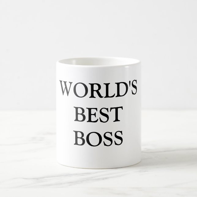 WORLD'S BESTBOSS COFFEE MUG (Center)