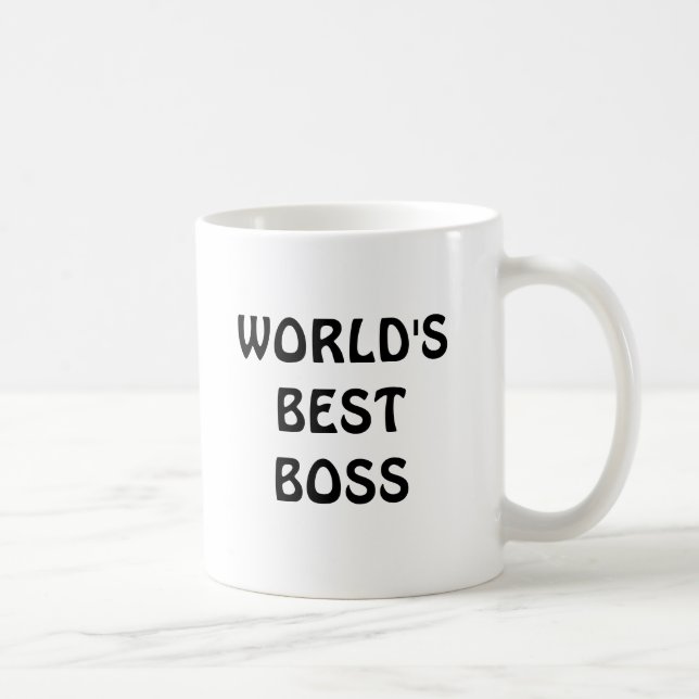 WORLD'S BESTBOSS COFFEE MUG (Right)