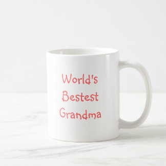 World's Bestest Grandma Coffee Mug