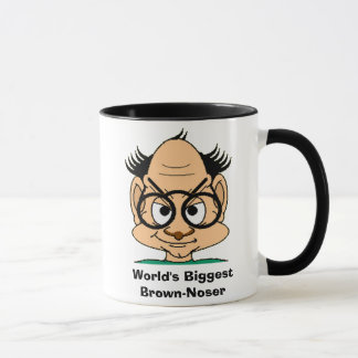 World's Biggest Brown-Noser Mug